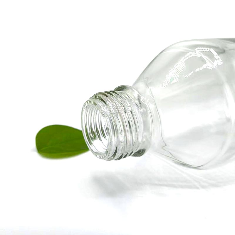 1000 ml skaidrus reagento butelis