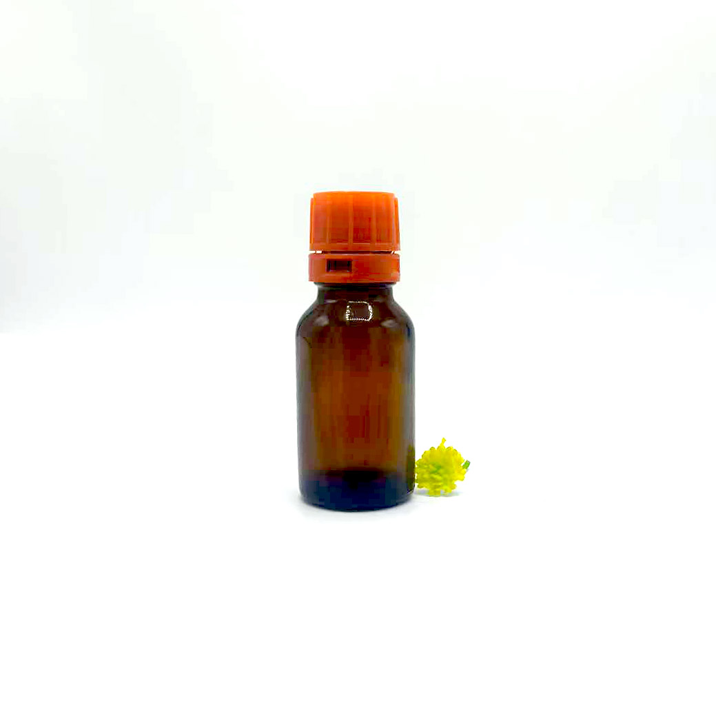 15 ml stiklinis reagentų butelis